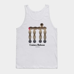 Bold monkey print "Guinea baboon" Tank Top